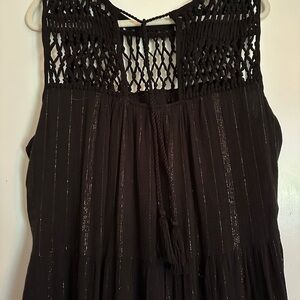 Maeve Black Maxi Dress